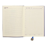 Ежедневник недатированный А5, 120 листов в клетку, обложка ЛАЙТ, МИКС