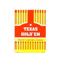 Карты игральные пластиковые, 54 шт, 32 мкм, 9 х 6.6 см, красная рубашка Карты игральные пластиковые, 54 шт, 32 мкм, 9 х 6.6 см, красная рубашка