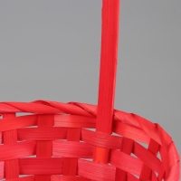 Набор корзин плетеных, бамбук, 22х18x10/34см, 24х19x10/36см, 27х21x10/38см, 3 шт