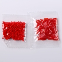 Браслет из бисера своими руками с посланием &laquo;Азбука Морзе&raquo;, цвет красный, набор для плетения браслетов