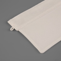 Воротник съёмный, 43 &times; 5 см, цвет айвори