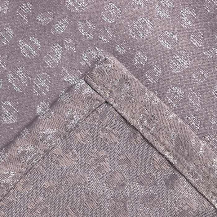 Скатерть Этель "Grey" цв.серый, 142*283 +/-3 см, 115 &plusmn;10 гр,100% п/э