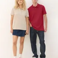 Рубашка поло женская Pacific Women, красная, размер M