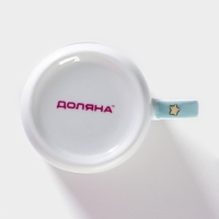 Кружка керамическая Доляна «Котик», 230 мл, цвет белый Кружка керамическая Доляна «Котик», 230 мл, цвет белый