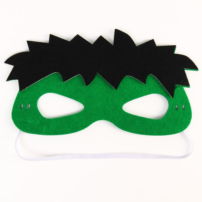 Набор детских татуировок + маска супергероя &laquo;Мстители&raquo; Халк, сделай маску + переводки MARVEL