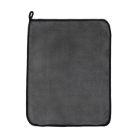 Тряпка для мытья авто, CARTAGE, микрофибра, 400 г/м&sup2;, 30&times;40 cм, розово-серая