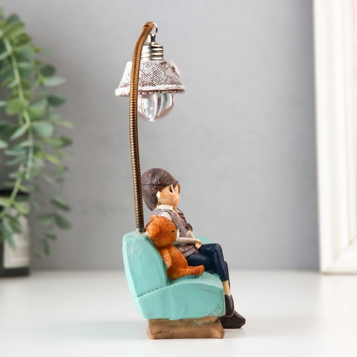 Сувенир полистоун свет Сувенир полистоун свет "Тепло дома" 11,5х7,3х22,3 см