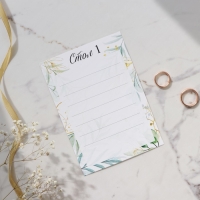 План рассадки гостей на свадьбу &laquo;Геометрия&raquo;, 10,5 х 14,8 см