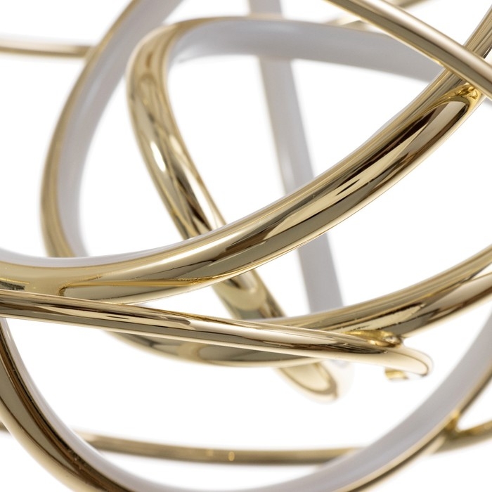 Светильник BayerLux Светильник BayerLux "Ронда" LED 84Вт 6000К золото 28х28х100 см