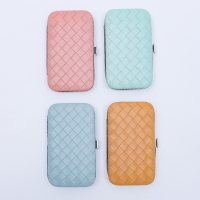 Набор маникюрный «Плетёнка», 7 предметов, в футляре, цвет МИКС Набор маникюрный «Плетёнка», 7 предметов, в футляре, цвет МИКС