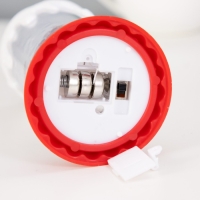 Ночник " Морозная свеча" LED RGB от батареек LR44 6х6х10 см RISALUX Ночник " Морозная свеча" LED RGB от батареек LR44 6х6х10 см RISALUX