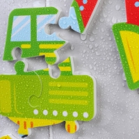 Мягкий пазл для малышей &laquo;Экскаватор&raquo;, 4 детали, Крошка Я