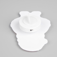 Светодиодная игрушка на липучке &laquo;Дед Мороз&raquo; 7 &times; 10 см, батарейки LR44х3 (в комплекте), свечение мульти