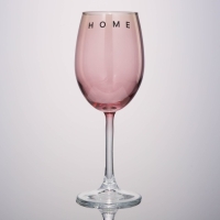 Бокал для вина «Home», 360 мл, розовый Бокал для вина «Home», 360 мл, розовый