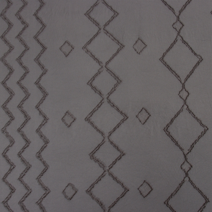 Постельное бельё LoveLife Tufting 2сп Постельное бельё LoveLife Tufting 2сп "Орнамент" 175*215см,200*230см,50*70см-2шт, цвет серый, 110 г/м2