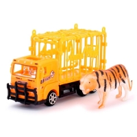 Грузовик инерционный &laquo;Зооперевозчик&raquo;, цвета МИКС