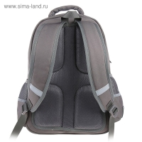 Рюкзак школьный Bruno Visconti, 40 х 30 х 16 см, эргономичная спинка, &laquo;Хип-Хоп&raquo;, тёмно-серый