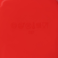 Форма для выпечки Доляна &laquo;Рифлёный круг&raquo;, силикон, 11&times;2,5 см, цвет красный