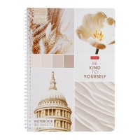 Тетрадь A4, 80 листов в клетку на гребне "Калейдоскоп Моментов", обложка мелованный картон, блок 65 г/м2, 4В МИКС Тетрадь A4, 80 листов в клетку на гребне "Калейдоскоп Моментов", обложка мелованный картон, блок 65 г/м2, 4В МИКС