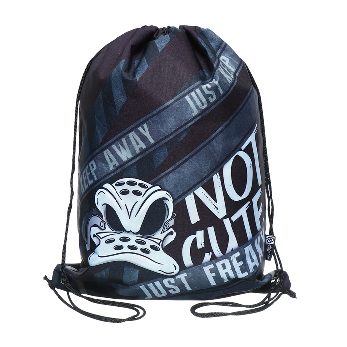 Мешок для обуви 480 х 360 мм, Феникс, светоотражающие полосы, Мешок для обуви 480 х 360 мм, Феникс, светоотражающие полосы, "Утка-фрик"