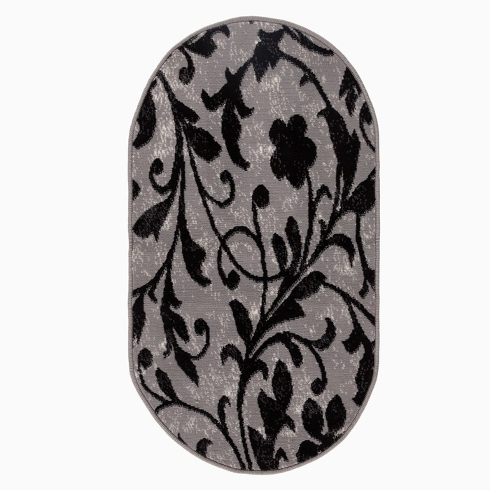 Ковер &laquo;Мокко&raquo;, овальный, 60х110 см, джут