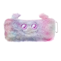 Пенал школьный меховой на молнии Calligrata "Монстрики", микс Пенал школьный меховой на молнии Calligrata "Монстрики", микс