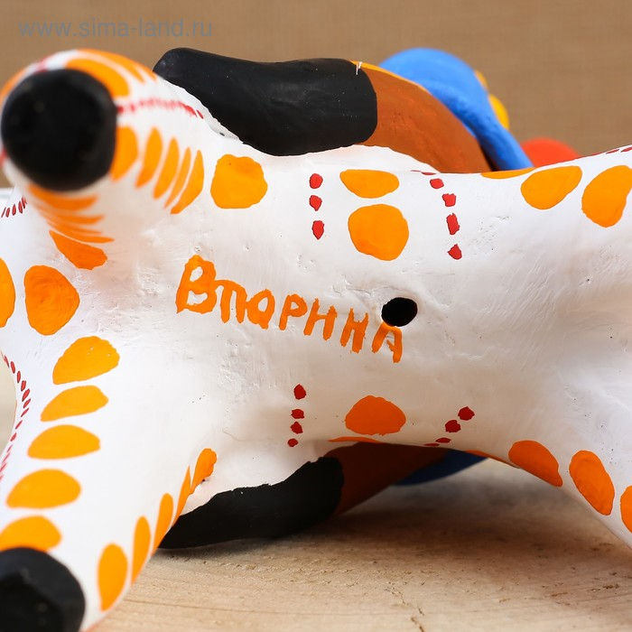 Дымковская игрушка Дымковская игрушка "Всадник офицер", микс