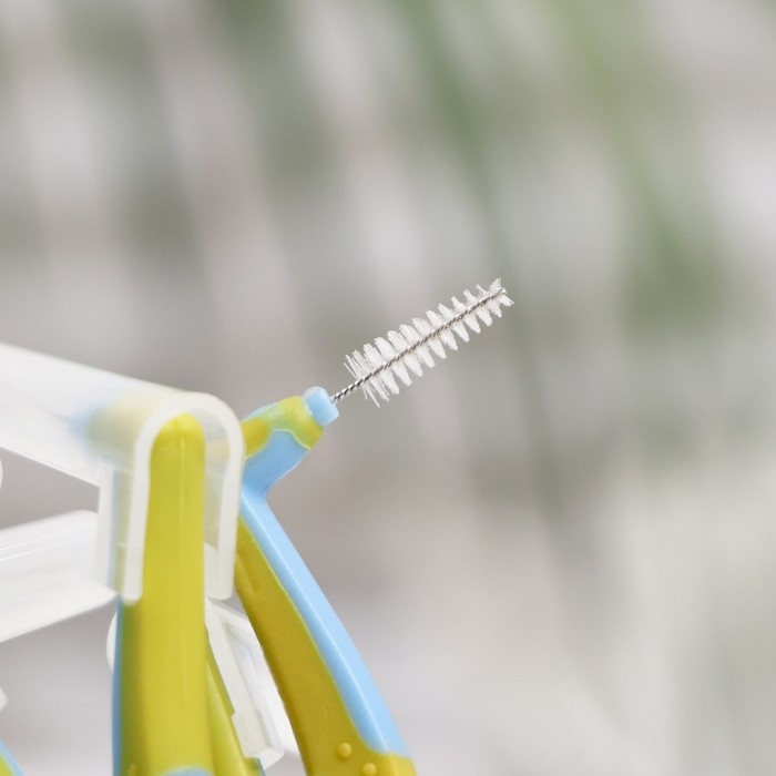 Ершики для брекетов и зубов, набор 5 шт., 1.0 - 1.2 мм Ершики для брекетов и зубов, набор 5 шт., 1.0 - 1.2 мм