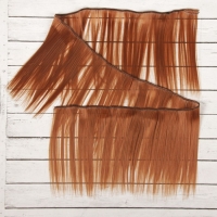 Волосы - тресс для кукол «Прямые» длина волос: 15 см, ширина:100 см, цвет № 30 Волосы - тресс для кукол «Прямые» длина волос: 15 см, ширина:100 см, цвет № 30