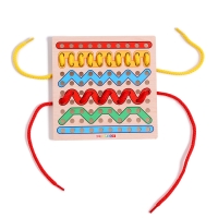 Игра по системе Монтессори «Шнуровка. Линии» Игра по системе Монтессори «Шнуровка. Линии»