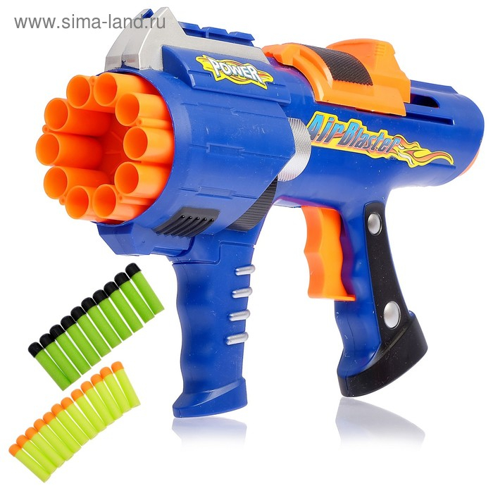 Бластер &laquo;Сокрушитель&raquo;, стреляет мягкими пулями, цвета МИКС