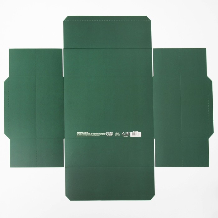 Коробка подарочная складная, упаковка, &laquo;Изумрудная&raquo;, 30 х 20 х 9 см