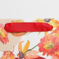 Пакет подарочный ламинированный вертикальный, упаковка, &laquo;Дорогому учителю&raquo;, ML 27 х 23 х 11,5 см