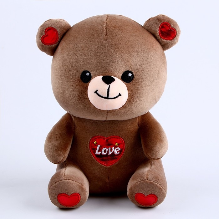 Мягкая игрушка &laquo;Медведь&raquo;, размер 22 см, цвет коричневый
