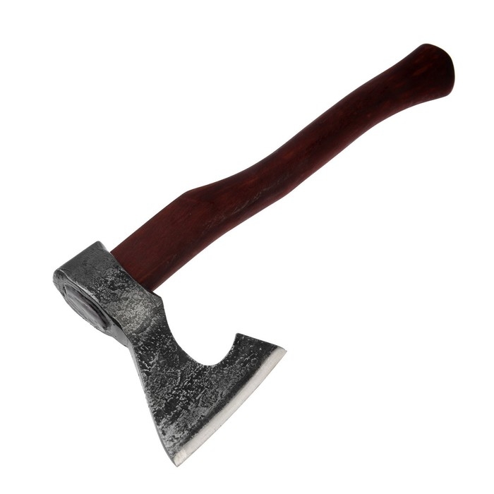 Топор охотничий кованый ТУНДРА ПРОФИ, топорище высшего сорта Топор охотничий кованый ТУНДРА ПРОФИ, топорище высшего сорта "дуб" воск, с чехлом, 800 г