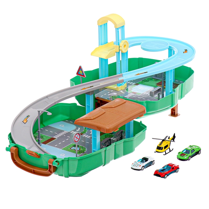 Парковка «Безумные гонки», в рюкзаке Парковка «Безумные гонки», в рюкзаке