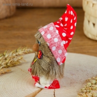 Оберег &laquo;Домовой&raquo;, с ложкой, 10 см, микс