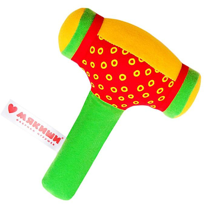 Развивающая мягкая игрушка «ШуМякиши. Молоточек», МИКС Развивающая мягкая игрушка «ШуМякиши. Молоточек», МИКС