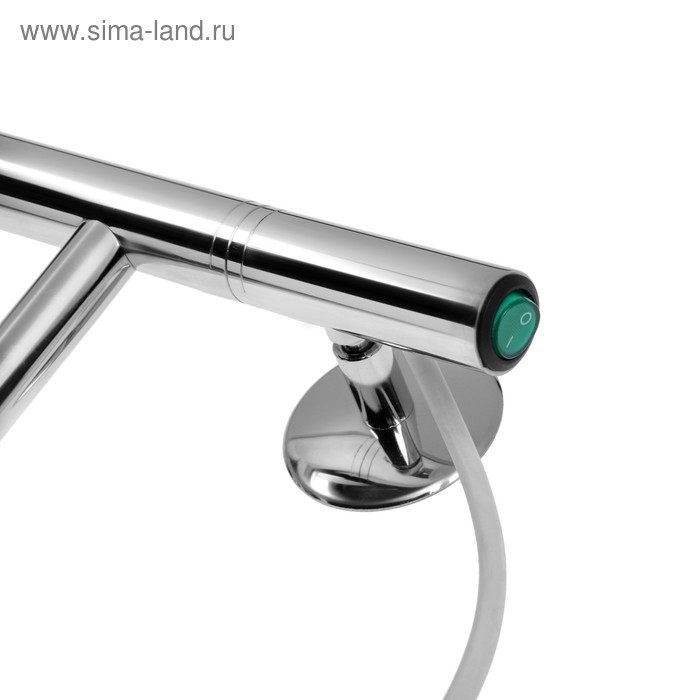 Полотенцесушитель электрический ТЕРА Полотенцесушитель электрический ТЕРА "Флюгер", 450х500 мм, поворотный