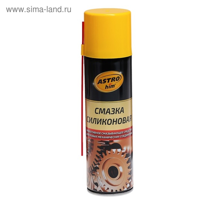 Силиконовая смазка Astrohim, 335 мл, аэрозоль, АС - 461