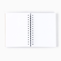 Скетчбук в твердой обложке, на гребне А5 80 л. "Минимализм" Скетчбук в твердой обложке, на гребне А5 80 л. "Минимализм"