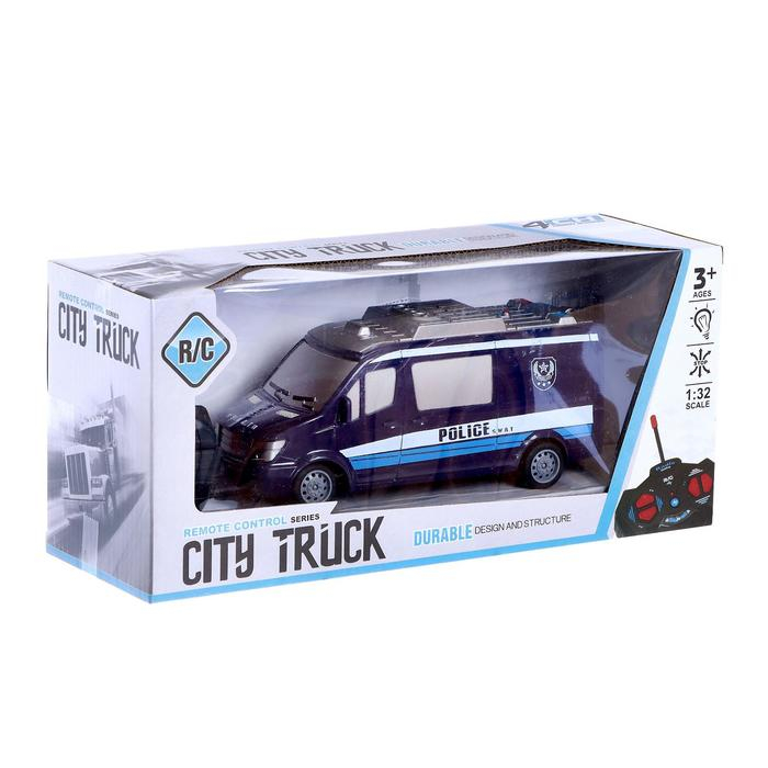 Машина радиоуправляемая &laquo;Полиция&raquo;, работает от батареек