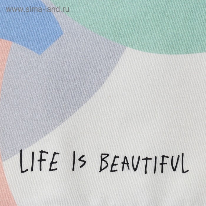 Фартук Этель &laquo;Се ля ви&raquo; 70х60 см, 100% хлопок, саржа 190 г/м2