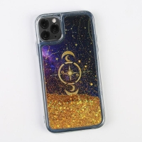 Чехол на телефон iPhone 11 PRO с блёстками внутри Stars, 7,14 &times; 14,4 см