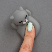 Мялка-антистресс &laquo;Кошечка&raquo;, цвет серый