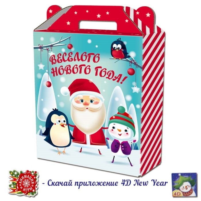 Новогодний подарок Новогодний подарок "Новогодние забавы", 700 г