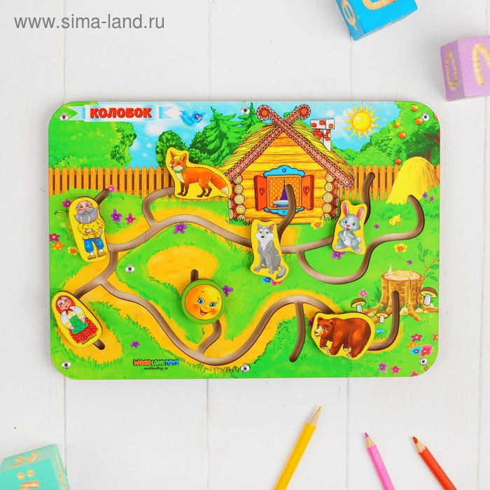 Лабиринт «Колобок» сказки Лабиринт «Колобок» сказки