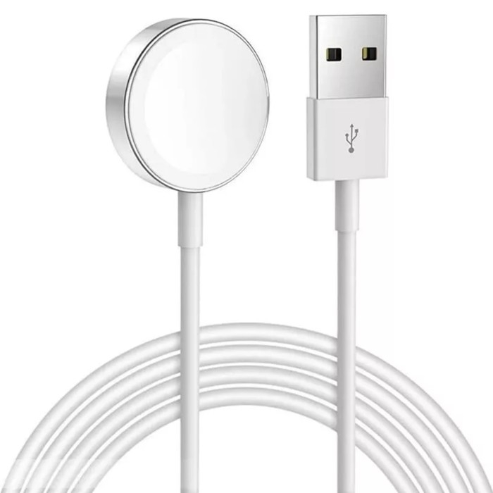 Беспроводное зарядное устройство Hoco CW39, MagSafe, магнит, USB, 1 А, 1,2 м , белое Беспроводное зарядное устройство Hoco CW39, MagSafe, магнит, USB, 1 А, 1,2 м , белое