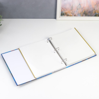 Фотоальбом 50 магнитных листов (100стр) "Бабочка" 23х28 см