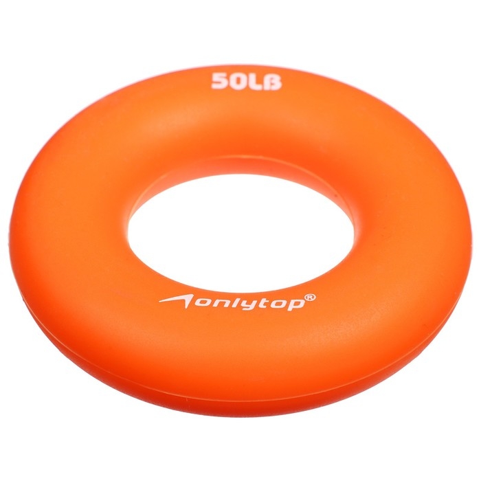 Эспандер кистевой ONLYTOP, 25 кг, цвет оранжевый Эспандер кистевой ONLYTOP, 25 кг, цвет оранжевый